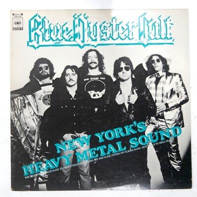 BLUE OYSTER CULT NEW YORK'S HEAVY METAL SOUND CBS YAPC66 1LP