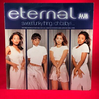 ETERNAL Sweet Funky Thing 1994 UK 4-track 12" vinyl single EMI record A