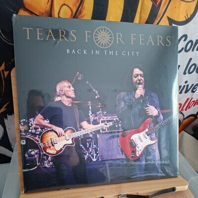 TEARS FOR FEARS: BACK IN THE CITY (CLEAR VINYL 2LP) - LP vinyl SEALED