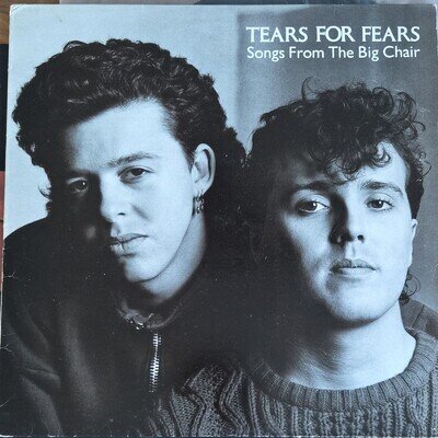 Tears for Fears Songs From The Big Chair 12" Black Vinyl LP Record