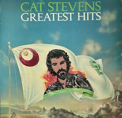 Cat Stevens Greatest Hits LP Record (Island Records 1975) 9310 12 Vinyl VG+/VG