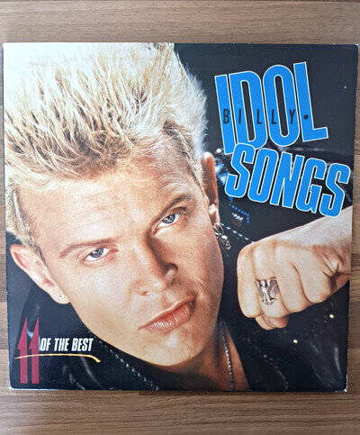 Billy Idol Idol Songs: 11 of the Best Vinyl LP (Chrysalis, 1988) 33RPM 12"