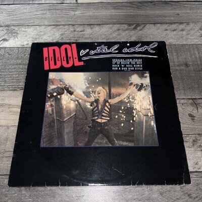 Billy Idol - Vital Idol - 12” Vinyl Record LP - 1985 Chrysalis UK 1st Press VGC