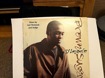 D’ANGELO – BROWN SUGAR 12” VINYL 1995 UK ORIGINAL 12COOL307 COOLTEMPO REMIX