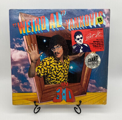 Weird AL Yankovic In 3D 1984 CBS Records LP Vinyl Album Tested
