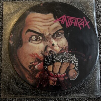 Anthrax - Fistful Of Metal - Picture Disc LIMITED EDITION 1984 - MegaForce