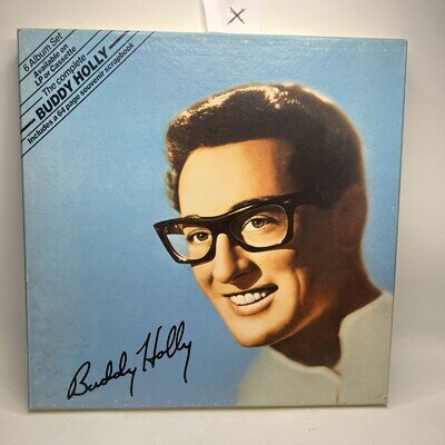 1979 MCA CORAL RECORDS THE COMPLETE BUDDY HOLLY 6 X 12" LP ALBUM VINYL BOXSET