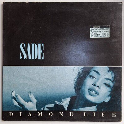 Sade: Diamond Life 1984 Original Vinyl LP Gatefold EPC 26044