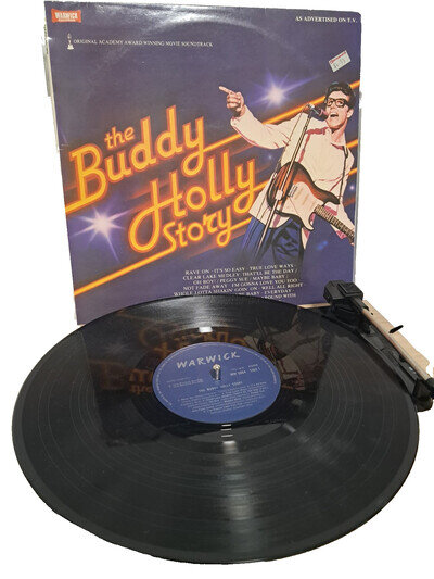 THE BUDDY HOLLY STORY - ORIGINAL MOVIE SOUNDTRACK -VINYL LP WARWICK 1979 WW 5064