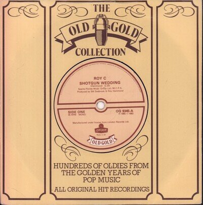 Roy C/Bobby Boris Pickett and the Crypt Kickers Shotgun Wedding/Monster Mash 7"