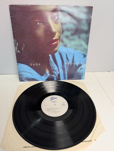 Sade Promise Vinyl LP 1985 Original UK First Press Gatefold Epic EPC 86318