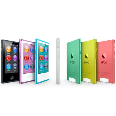 APPLE IPOD NANO 7TH GENERATION 16GB - ALL COLOURS
