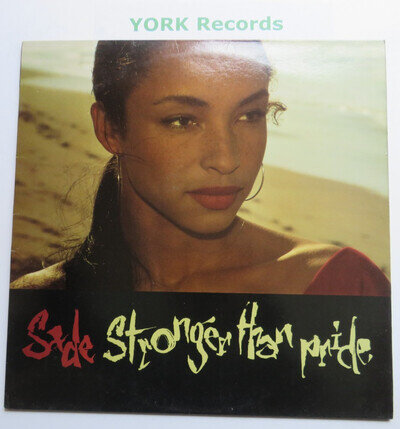 SADE - Stronger Than Pride - Excellent Condition LP Record Epic