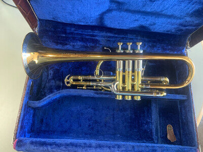 Vintage Reynolds Contempora 'Leonard B. Smith' Cornet w/Alligator Case, Bach M.P