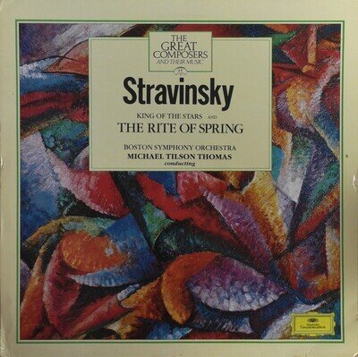 Igor Stravinsky — Men's Chorus Of The New England Conservatory - Boston Sympho