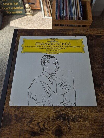 Igor Stravinsky - Songs - Pierre Boulez - Deutsche - 2521377 - Germany - NM